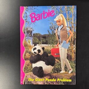 Barbie: The Giant Panda Problem - Vintage Hardcover Chapter Book